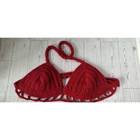 handmade crochet bralette - Picture 5 of 9